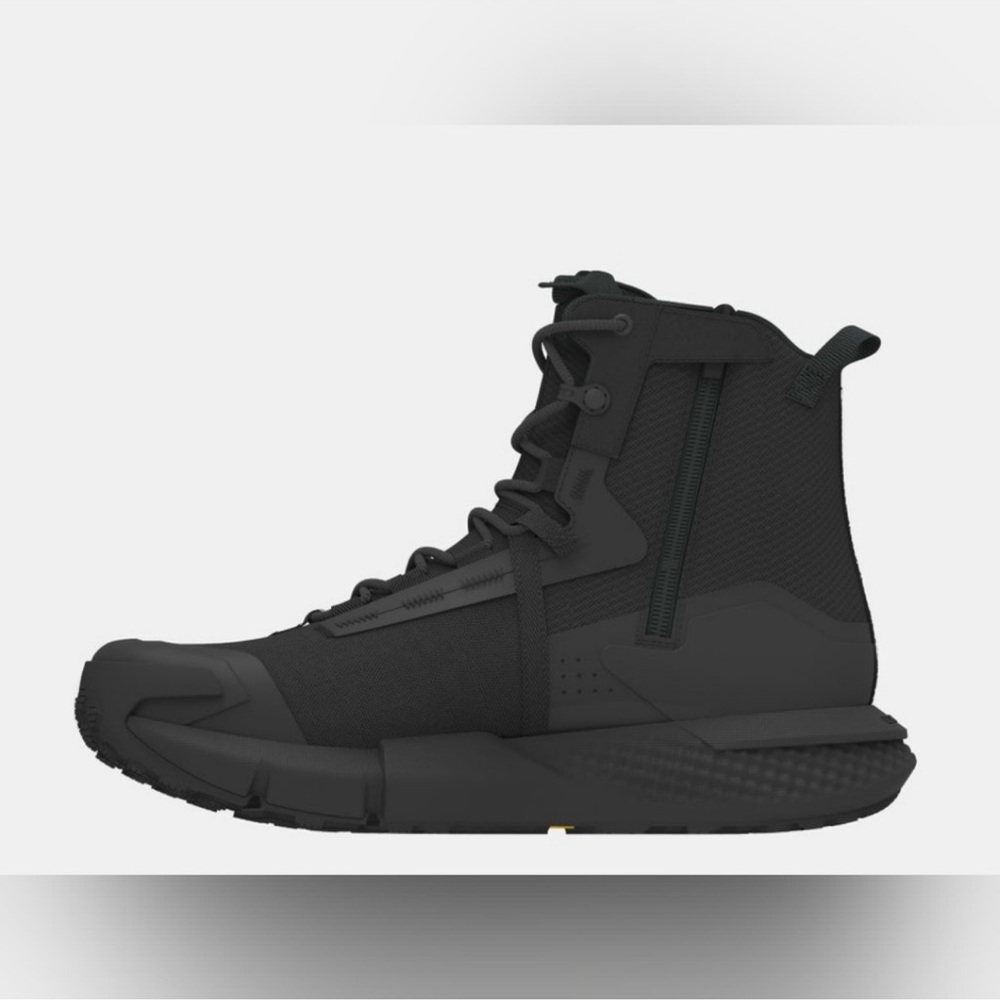 NIB Under Armour Vibram Charged Valsetz Side Zip Tactical Boots - Picture 2 of 16